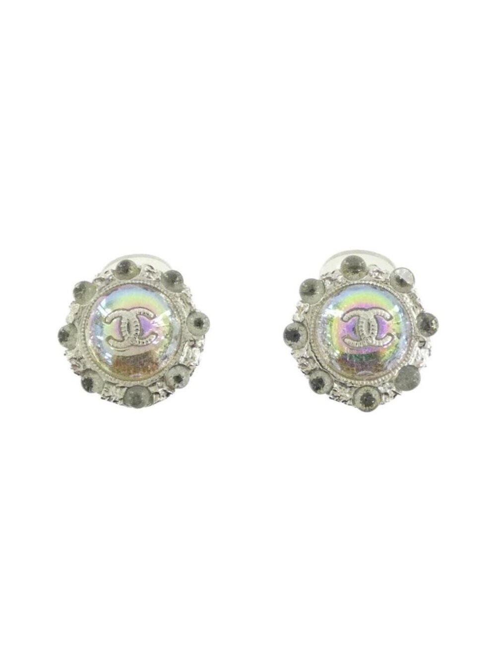 Chanel Earrings Silver